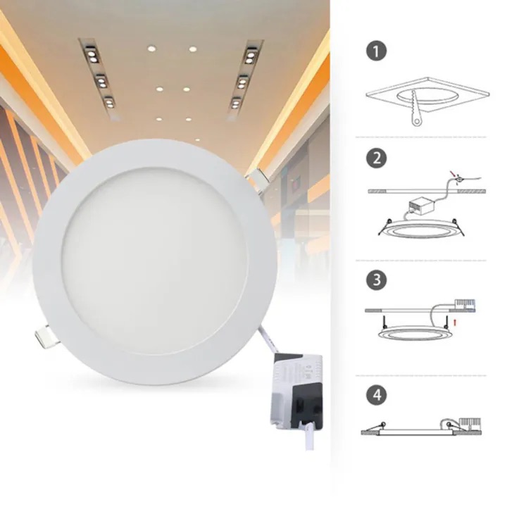 SPOT ROTUND 6W 6400K ST STANDARD
