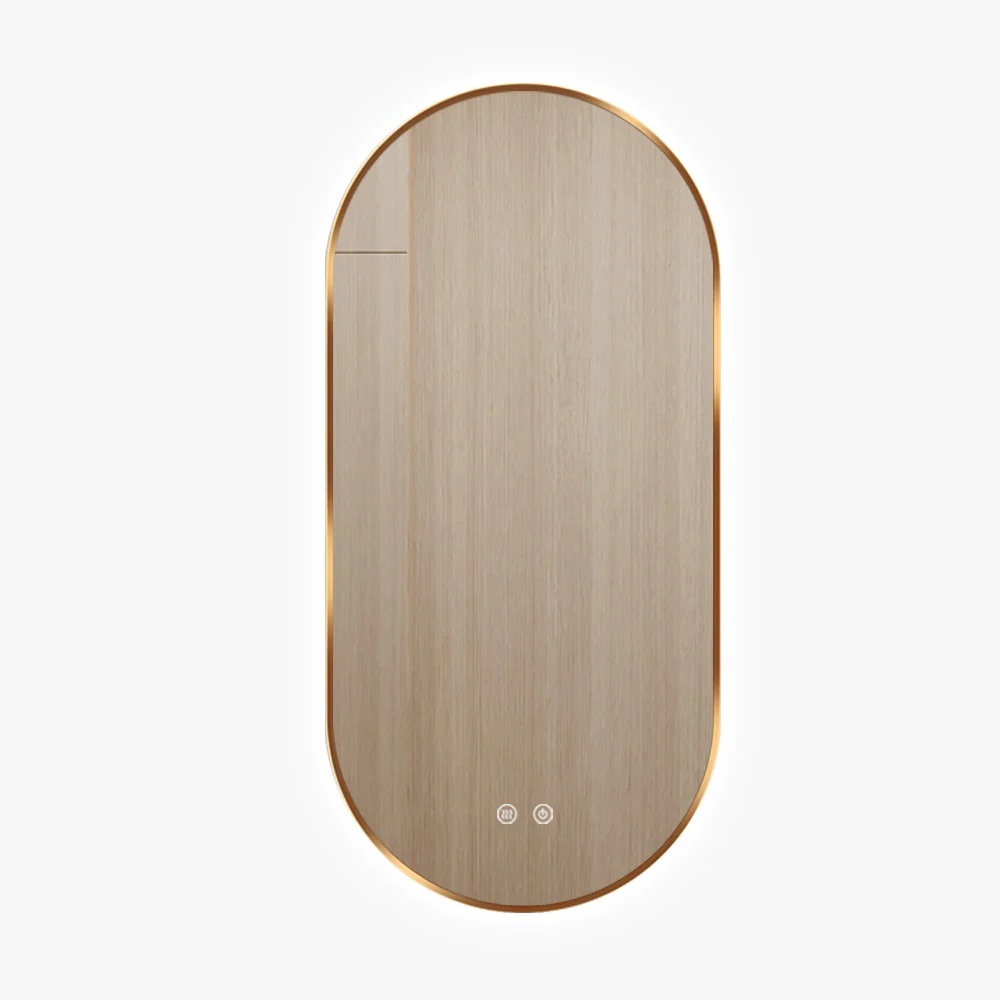 Oglindă 70cm Baie LED și Dezaburire Ceas cu Senzor Touch Lumina Rece Caldă și Neutră (copie)