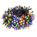 Instalatie de Craciun, pentru pom, Colorful Christmas Tree,  cu 100 leduri, V8, 10metri, interconectabila, multicolor