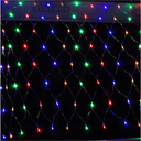 Instalatie de exterior tip plasa, Rainbow Holiday, 1.5mx1.5m, multicolor