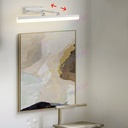 Corp Led 36W Alb, Intensitate Lumina 3000K/4000K/6500K, 58Cm Reglabil