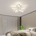 Lustra Led Vibe 90W, 5 Brate Si Telecomanda, Intensitate Reglabila