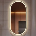 Oglinda 50*100cm LED cu Dezaburire ,Touch ,Trei Tipuri Lumina ,fara Rama